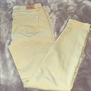 ZARA jeans zipper ankle